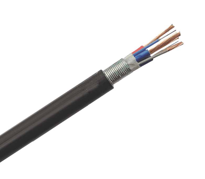 Cabo composto fotoelétrico GDFTZS-24B1+4×BVR6,0 mm