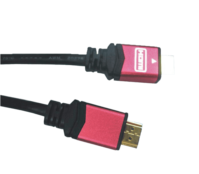 Cabos HDMI Acessório de distribuição de linha de conexão de áudio